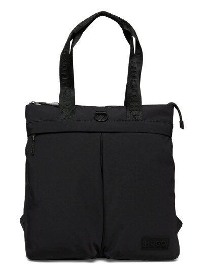 HUGO Taric_Tote Backpack - Black - ONE SIZE