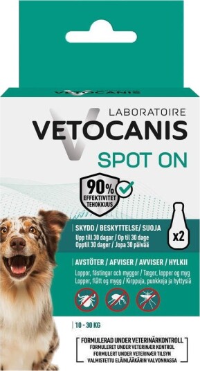 Vetocanis Anti-Parasit Spot On Hund 6ml