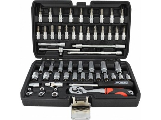 Aw-Tools Awtools Nøkkelsett 1/4"56 Stk Aw-Tools Awtools Nøkkelsett 1/4"56 Stk