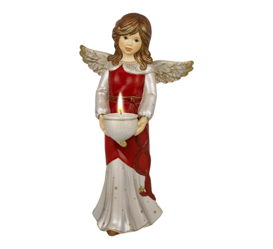 Christmas Red engel telysestake The Magic Of Christmas 33 cm