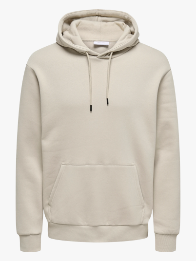 Only & Sons Ceres Hoodie Sweat Beige XL Only & Sons Ceres Hoodie Sweat Beige XL