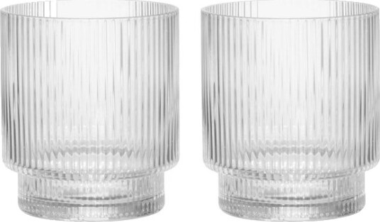 Drikkeglass Rillede 31 Cl 2 Pk