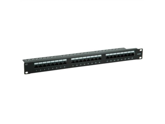 Value 26.99.0362-5 Cat6 U/Utp (Utp) Sort Rackmontering 19U