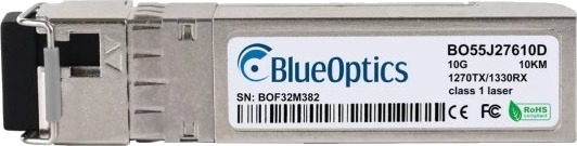 Blueoptics 100-03498-Bo Fiber Optisk 10000 Mbit/S Sfp+ Lc Upc Bx-U 10000 M Blueoptics 100-03498-Bo Fiber Optisk 10000 Mbit/S Sfp+ Lc Upc Bx-U 10000 M
