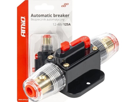 AMiO automatisk sikring for bil 125a 12v 24v 48v amio-03822 AMiO automatisk sikring for bil 125a 12v 24v 48v amio-03822