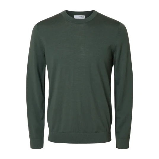 Selected Homme Herre Strikkevarer Grønn L Selected Homme Herre Strikkevarer Grønn L