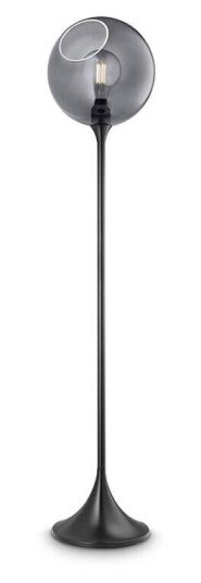 Design By Us Ballroom Gulvlampe Smoke/Black Design By Us Ballroom Gulvlampe Smoke/Black
