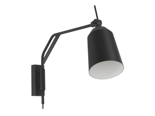 Eglo Loreto Væg E27 D670 Sort