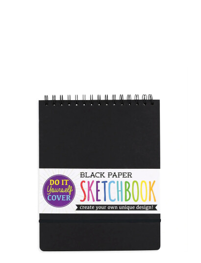 Ooly Skissebok Diy Black 20,5x26,5cm Black One Size Ooly Skissebok Diy Black 20,5x26,5cm Black One Size