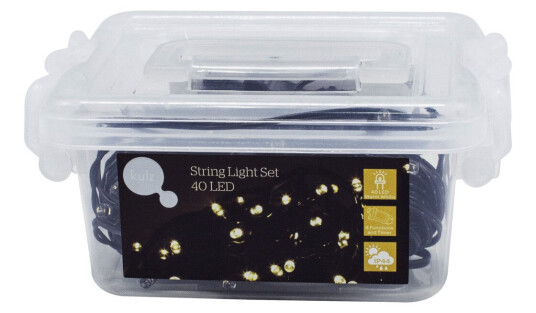 KULZ KULEDST40WW2 LYSSLYNGE 40 LED VARM HVIT KULEDST40WW2 KULZ KULEDST40WW2 LYSSLYNGE 40 LED VARM HVIT KULEDST40WW2