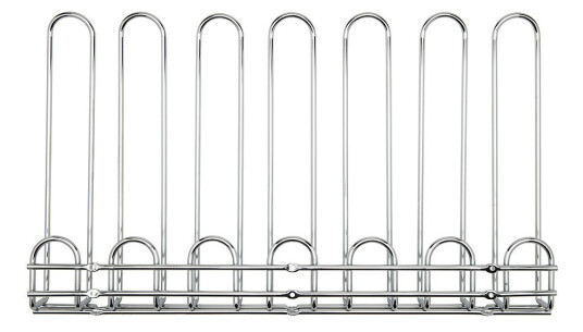 Hahn Kitchenware Glasshenger 6 rader krom Hahn Kitchenware Glasshenger 6 rader krom