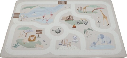 Little Dutch Leketeppe 100 X 140 cm Safari Friends