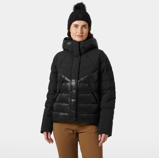 Helly Hansen Winter Bliss Down Jacket Dame Svart S Helly Hansen Winter Bliss Down Jacket Dame Svart S