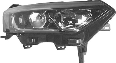 VAN WEZEL 4369962 Frontlykter