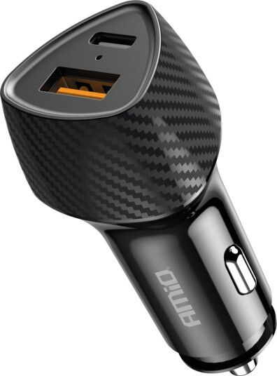 Amio 04283 Billader QC+PD 38W USB A + USB C