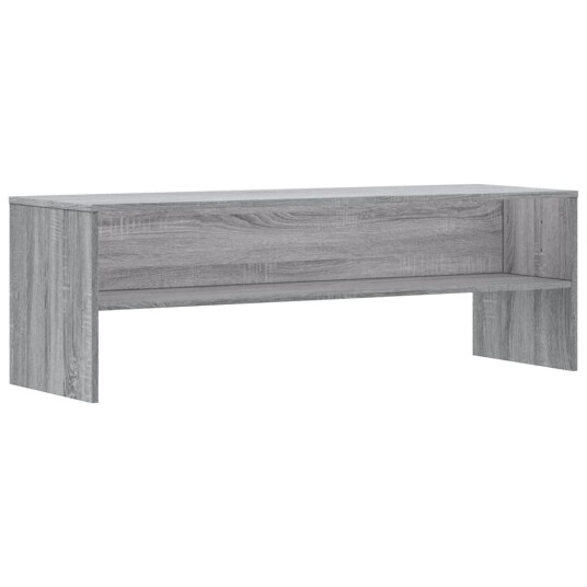  TV-benk grå sonoma 120x40x40 cm sponplate 835565