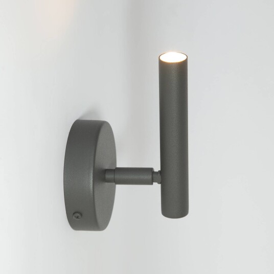 Sigma Vegglampe Sopel olivgrønn 1 lyskilde stål høyde 15 cm