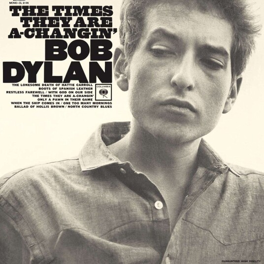 Bob Dylan  The Times They Are AChangin'  LP/Vinyl