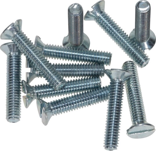 ELITECH SKRUER TIL TAKLOKK 4X40MM 10 STK