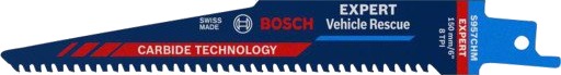 Bosch Expert Vehicle Rescue S 957 Chm - Sagblad - For Glass, Automotive Steel - 10 Deler - Lengde: 150 Mm - Bredde: 20 Mm