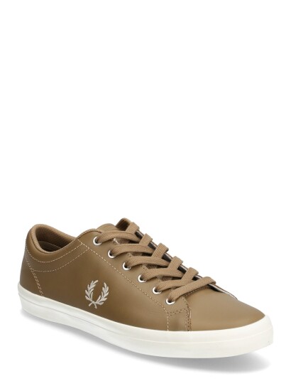 Fred Perry Baseline Leather Brown 47 Fred Perry Baseline Leather Brown 47