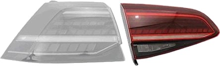 VAN WEZEL 5775927 Baklykt