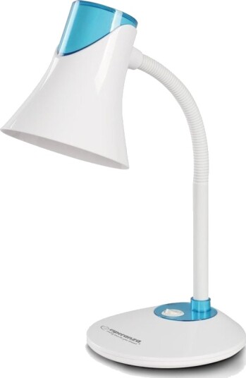 Esperanza Skrivebordslampe Hvit Eld111b Esperanza Skrivebordslampe Hvit Eld111b