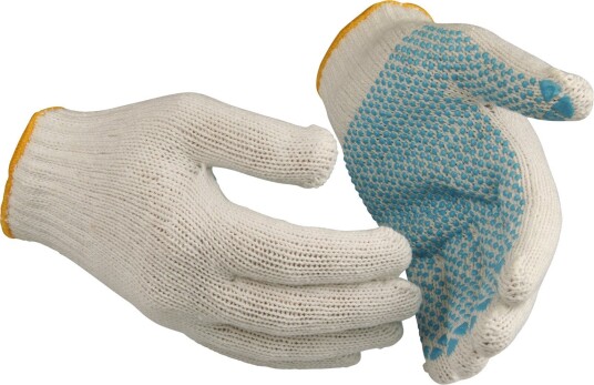 Guide Gloves 710 Hanske bomull, polyester, PVC 9, Klær