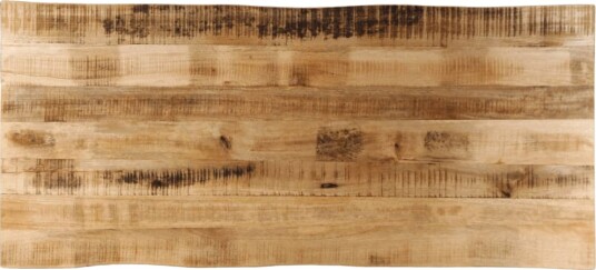  Bordplate naturlig kant 140x60x2,5 cm grovt heltre mangotre 370673