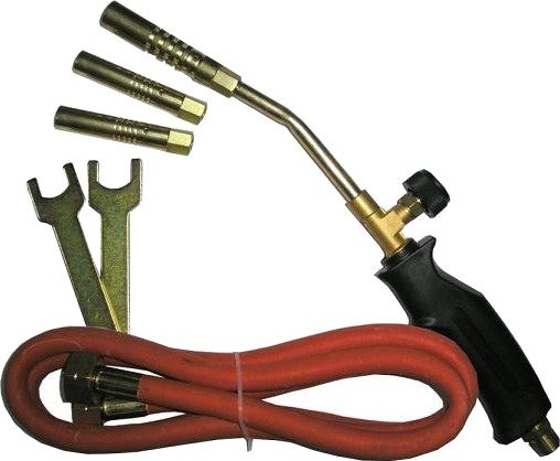 Geko G20002 Gassbrenner 3 dyser, (opptil 1850C), 1,5 m slange Geko G20002 Gassbrenner 3 dyser, (opptil 1850C), 1,5 m slange