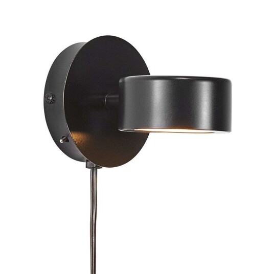 Nordlux Clyde LED Vegglampe Black Nordlux Clyde LED Vegglampe Black