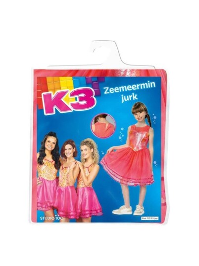Studio 100 K3 Fancy Dress Mermaid Dress 9 11 years