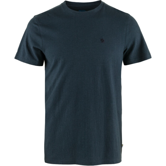 Fjällräven Men's Hemp Blend T-Shirt Dark Navy S, Dark Navy