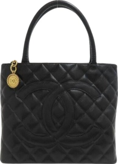 Chanel Vintage Dame Pre owned Svart ONE SIZE,
