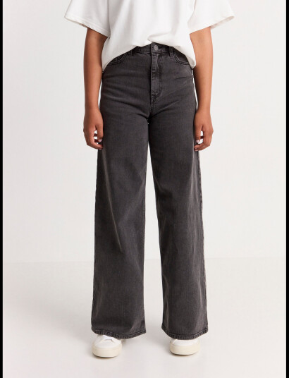 Lindex Trousers Denim Viola Black Ext Black 128 Lindex Trousers Denim Viola Black Ext Black 128
