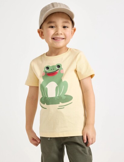 Lindex T Shirt Yellow 92