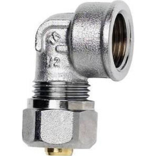 IMI Hydronic 15mm Vinkel Albue med Muffe for PEX-Rør