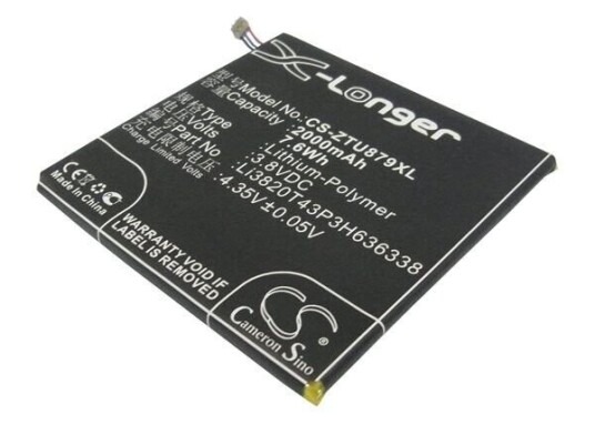 ZTE U879 batteri (2000 mAh 3.8 V)
