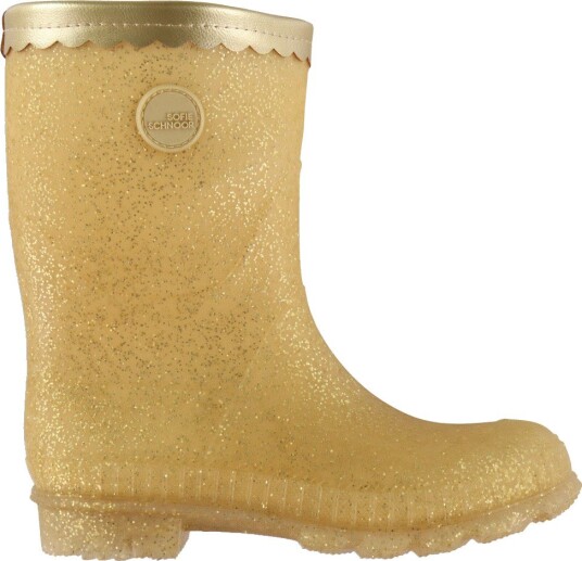 Sofie Schnoor Young Jessicask Rubber Boot W. Lining   Gold   28