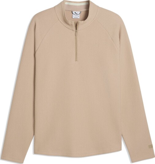 Puma Boulder 2.0 1/4 Zip - Lc Golfgenser herre Birch XXX-Large