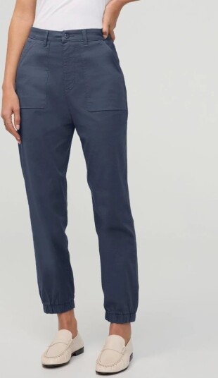DU/ER Live Lite High Rise Jogger Dame Heritage Blue 31 30