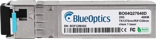 Blueoptics Tn-Sfp-25G-Bx40u-I-Bo Fiber Optisk 25000 Mbit/S Sfp28 Lc Bx-U 40000 M