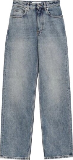 Loewe Dame Jeans Blå S,