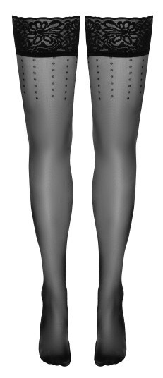 POLKA-DOTS HOLD-UP STOCKINGS POLKA-DOTS HOLD-UP STOCKINGS