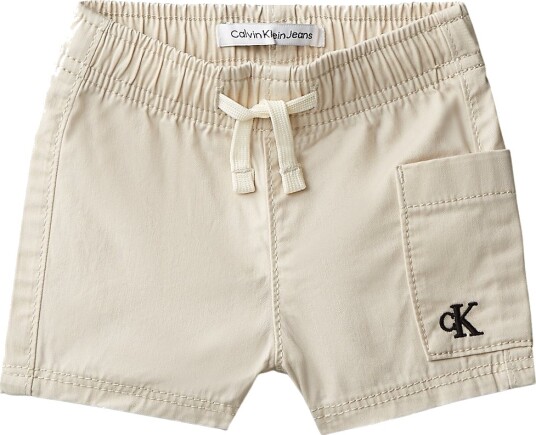 Calvin Klein Shorts Twill Havregrøt Calvin Klein 1 år 80 Shorts Beige Calvin Klein Shorts Twill Havregrøt Calvin Klein 1 år 80 Shorts Beige