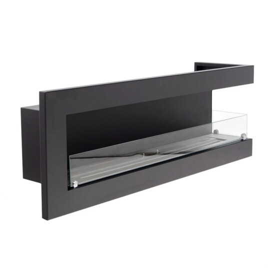 Scandiflames Hjørnepeis 115 cm Høyre Svart Scandiflames Hjørnepeis 115 cm Høyre Svart