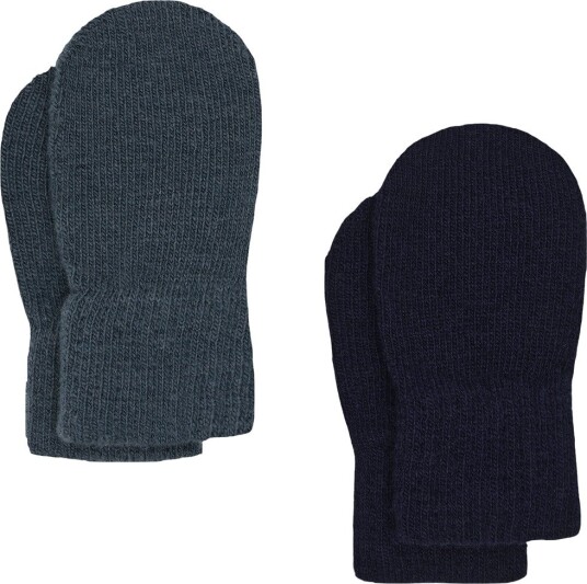 CeLaVi Magic Baby Mittens 2 Pack Navy 1\2Y