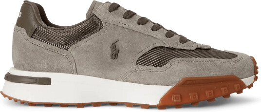 Polo Ralph Lauren Eldridge Suede Paneled Sneaker Grey 41