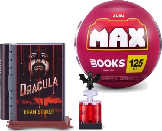 Max Build More Books Collection Dracula Byggesett 125 Deler