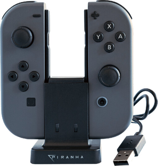 Joy Cons. Lader Opp Til 2 Piranha Dobbel Lader (Switch)